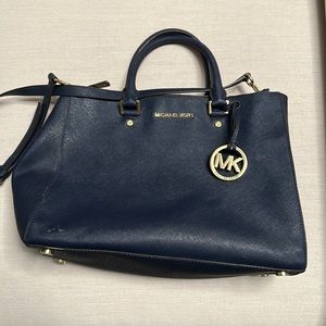 Dark Blue Shoulder Bag